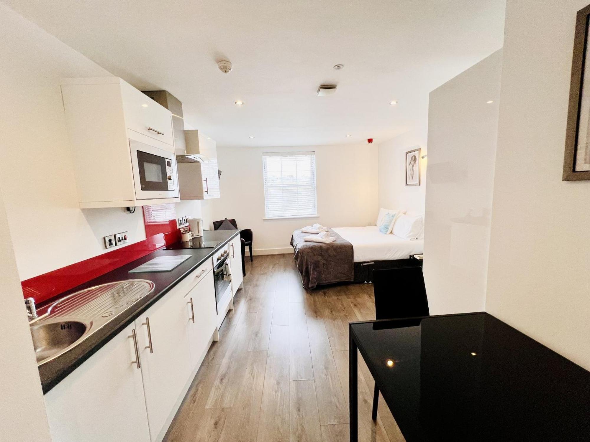 Foxhouse Studio Apartments プリマス 部屋 写真
